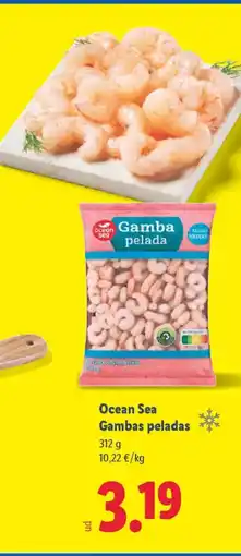 Lidl OCEAN SEA Gambas peladas oferta
