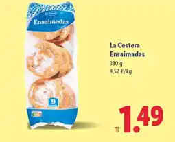 Lidl LA CESTERA Ensaimadas oferta