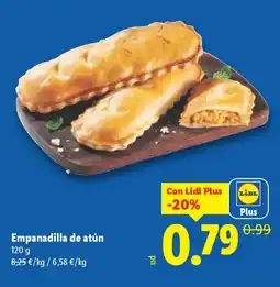 Lidl Empanadilla de atún oferta