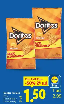 Lidl DORITOS Tex Mex oferta