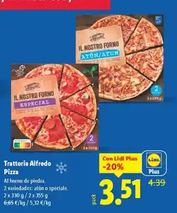 Lidl TRATTORIA ALFREDO Pizza oferta