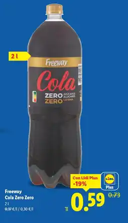 Lidl FREEWAY Cola Zero Zero oferta