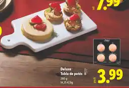 Lidl DELUXE Tabla de patés oferta