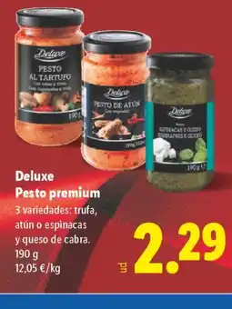 Lidl DELUXE Pesto premium oferta