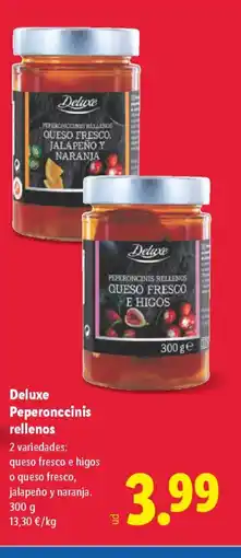 Lidl DELUXE Peperonccinis rellenos oferta