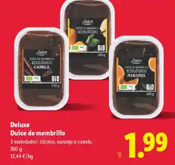 Lidl DELUXE Dulce de membrillo oferta