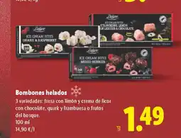 Lidl Bombones helados oferta