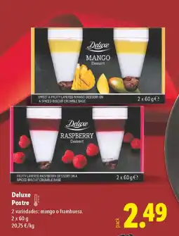 Lidl DELUXE Postre oferta