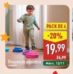 ALDI Bloques de equilibrio oferta