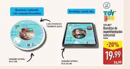 ALDI TOYLINO Bandeja de experimentación sensorial oferta