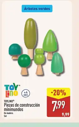 ALDI TOYLINO Piezas de construcción minimundos oferta