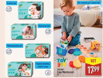 ALDI TOYLINO Caja Montessori oferta
