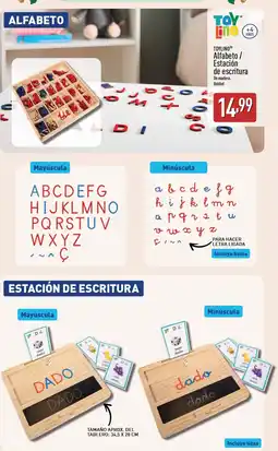 ALDI TOYLINO Alfabeto / Estación de escritura oferta