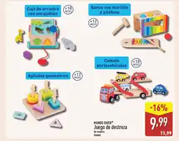 ALDI MUNDO DIVER Juego de destreza oferta