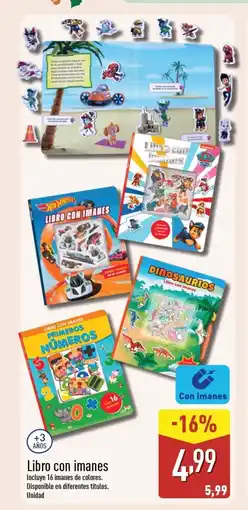 ALDI Libro con imanes oferta