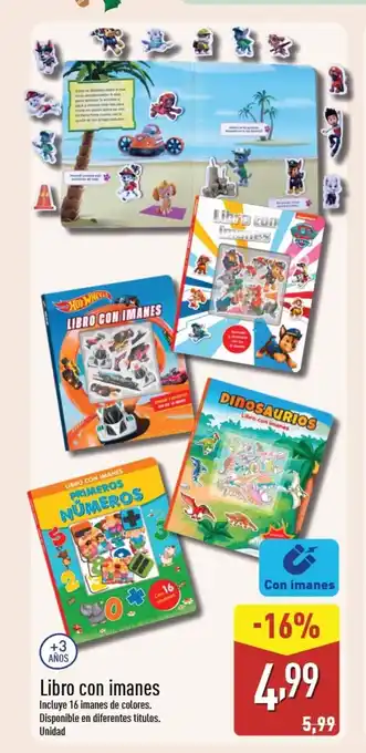 ALDI Libro con imanes oferta
