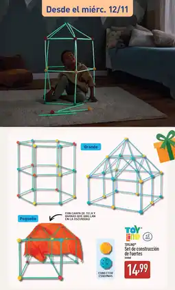 ALDI TOYLINO Set de construcción de fuertes oferta