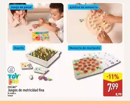 ALDI TOYLINO Juegos de motricidad fina oferta