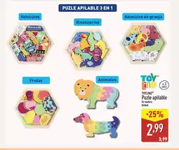 ALDI TOYLINO Puzle apilable oferta