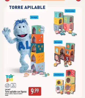 TOYLINO Torre apilable con figuras