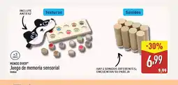 ALDI MUNDO DIVER Juego de memoria sensorial oferta