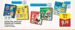 ALDI EDITORIAL POINT / COMETA ROJA Estuche con 3 cuentos oferta