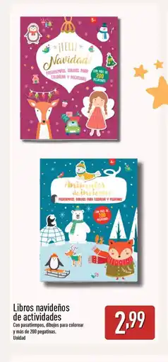 ALDI Libros navideños de actividades oferta