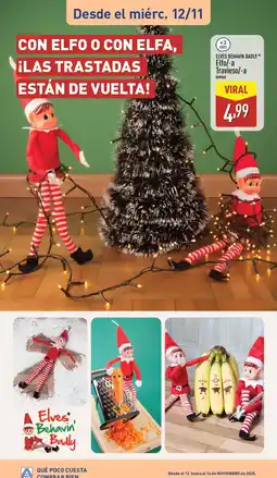 ALDI ELVES BEHAVIN BADLY Elfo/-a Travieso/-a oferta