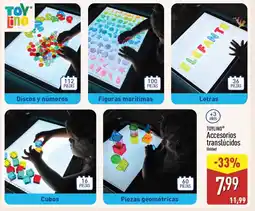 ALDI TOYLINO Accesorios translúcidos oferta