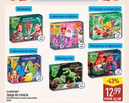 ALDI CLEMENTONI Juego de ciencia oferta