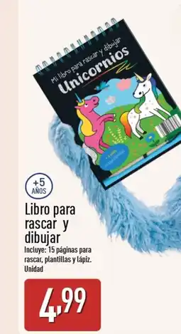 ALDI Libro para rascar y dibujar oferta