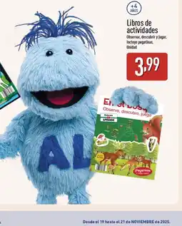 ALDI Libros de actividades oferta