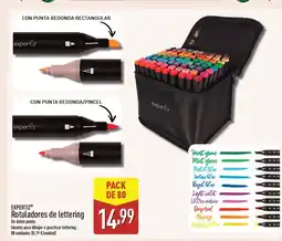 ALDI EXPERTIZ Rotuladores de lettering oferta