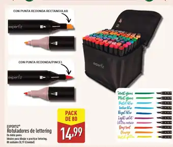 ALDI EXPERTIZ Rotuladores de lettering oferta