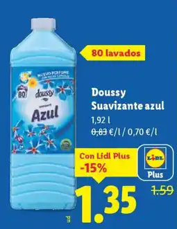 Lidl DOUSSY Suavizante azul oferta