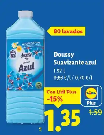 DOUSSY Suavizante azul