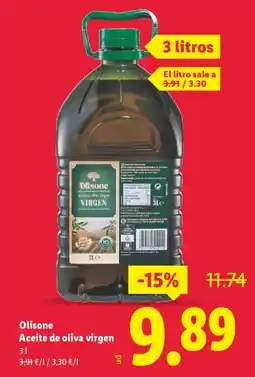 Lidl OLISONE Aceite de oliva virgen oferta