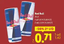 Lidl RED BULL oferta