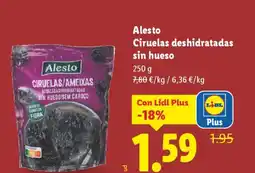 Lidl ALESTO Ciruelas deshidratadas sin hueso oferta