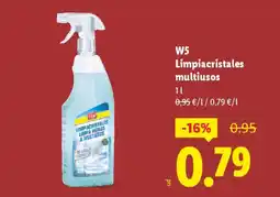 Lidl W5 Limpiacristales multiusos oferta