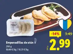 Lidl Empanadillas de atún oferta