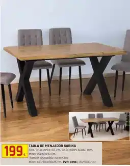 Fes Més Taula de menjador sabina oferta