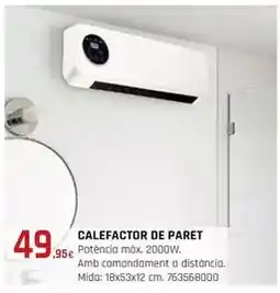 Fes Més Calefactor de paret oferta