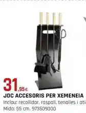 Fes Més Joc accesorios per xemeneia oferta