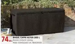 Fes Més Bagul capri keter 305 l oferta