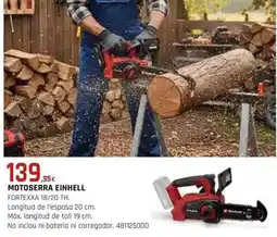 Fes Més Einhell - motosierra oferta