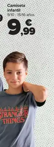 Carrefour Camiseta infantil oferta