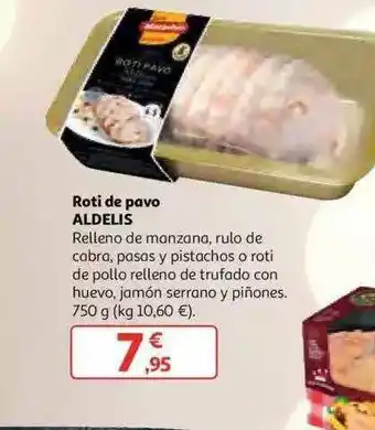 Alcampo Roti De Pavo Aldelis oferta