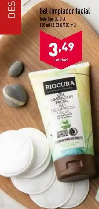 ALDI Gel Limpiador Facial oferta