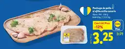 Lidl Pechuga de pollo al ajillo estilo canario oferta